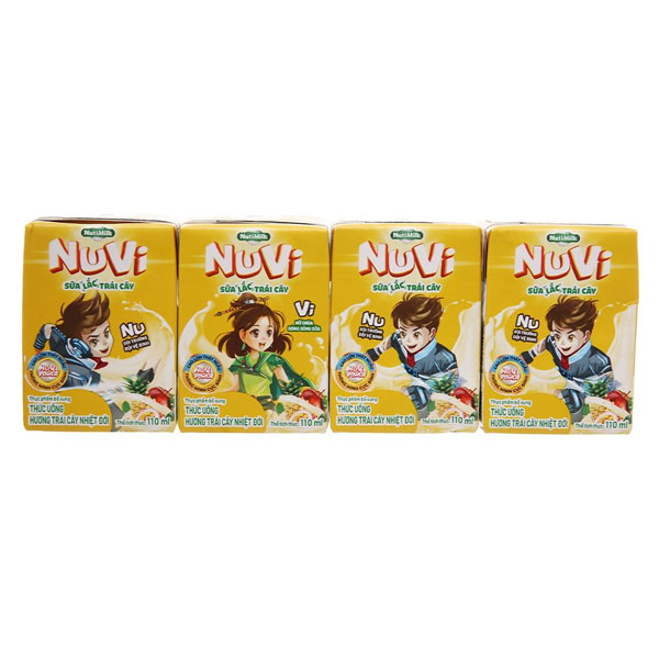 Nuvi trái cây nhiệt đới 110ml