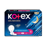 Băng vệ sinh Kotex siêu ban đêm có canh 35CM 3 miếng