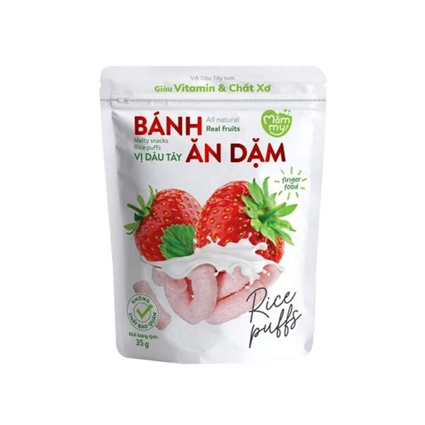 Bánh ăn dặm mammy 6m+ dâu