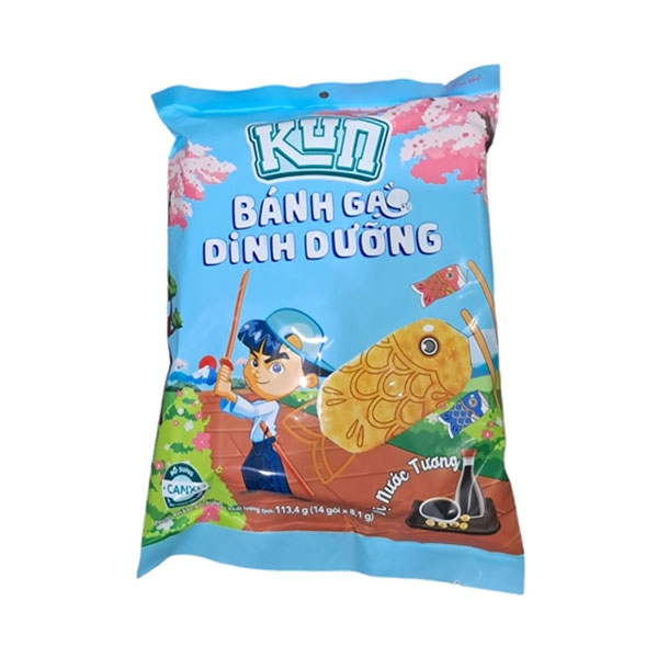 Bánh gạo dinh dưỡng Kun