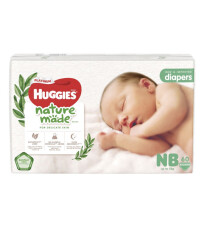 Tã dán siêu cấp Huggies Naturemade cỡ NB60*3