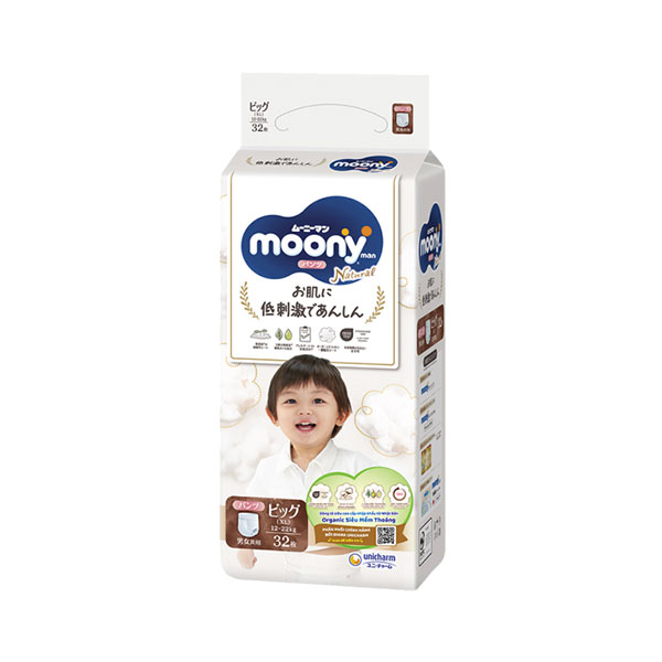 TTE Moony natural quần XL32 1905 trắng ngày