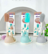 Set cọ Bình silicon Kichi đế 554