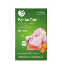 Bột ăn dặm măm My gà hầm cà rốt 6m+ 140g