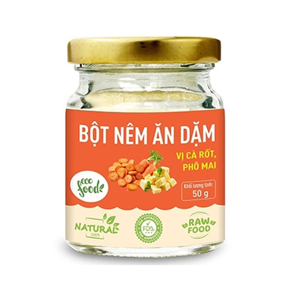 Nên ăn dặm cà rốt phô mai