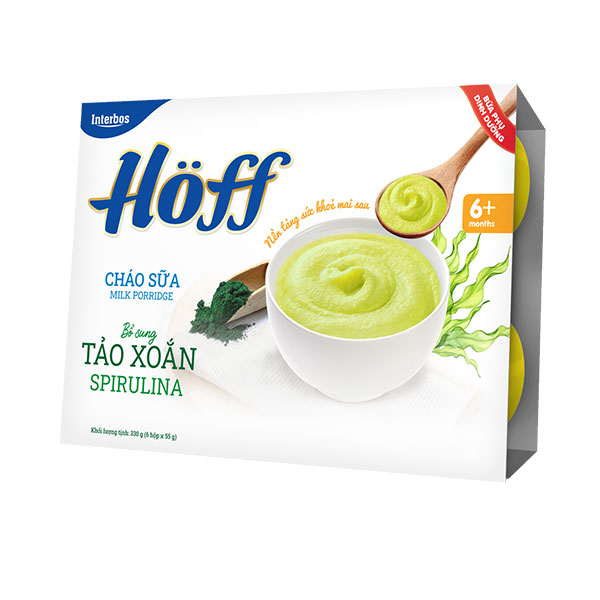 Cháo sữa Hoff vị tảo xoắn