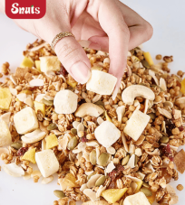 Granola vị Mật ong SNUTS 300g – Ngũ cốc ăn sáng giòn ngon, tự nhiên và bổ dưỡng