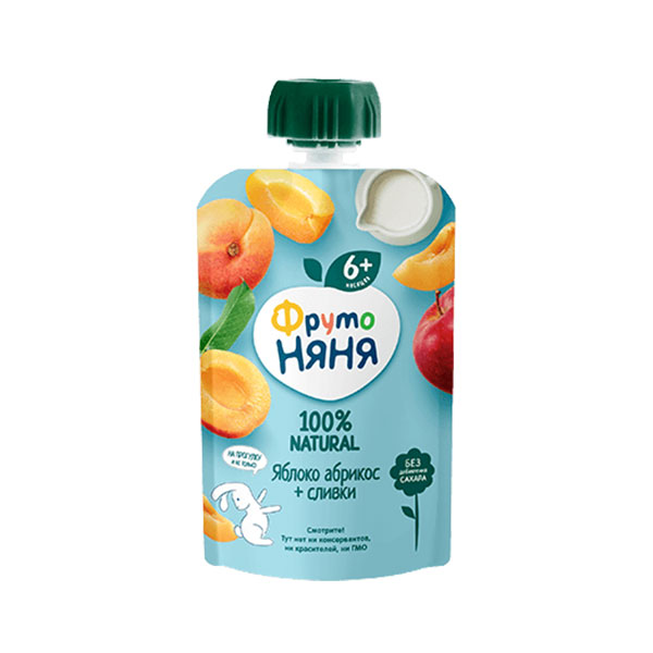Trái cây nghiền vị xoài, táo, mơ