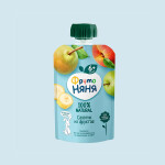 Hoa quả nghiền fructo Nga vị chuối lê táo đào 100GR -trẻ từ 6TH