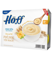 Hoff cháo sữa phô mai yến mạch 55g*6 cho bé 6m+