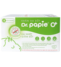 Khăn hạ sốt dr papie