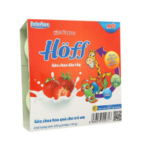 Sữa chua hoa quả Hoff vị Dâu tây 55g