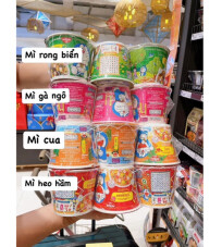 Lốc 6 ly mì trẻ em doremon vị cua AB302