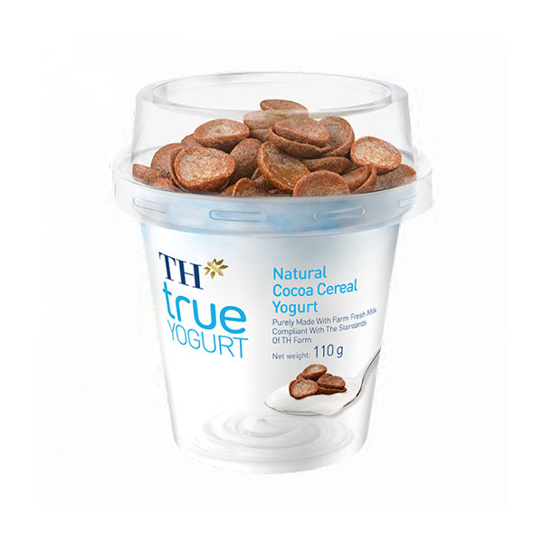 Sữa chua TH ngũ cốc cacao giòn hộp 110g