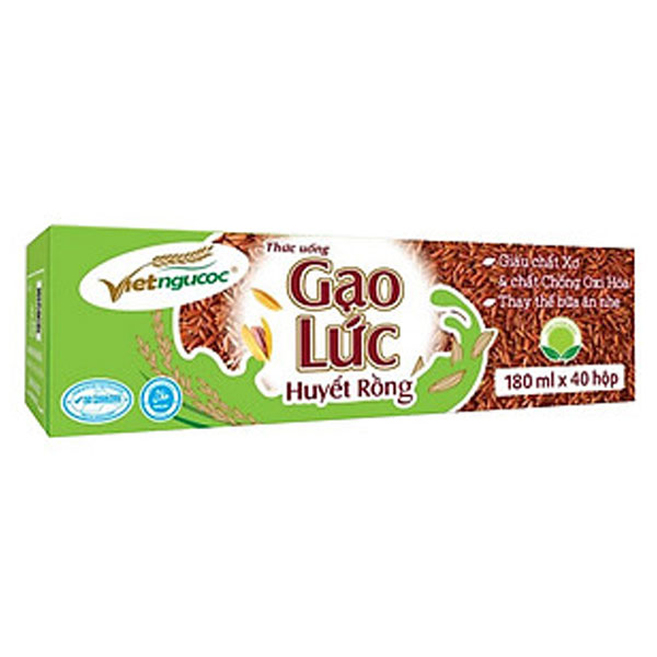 Thức uống gạo lức huyết rồng 180ml