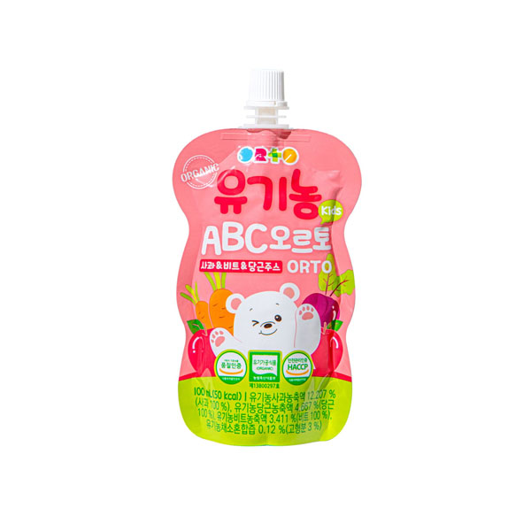 Nước ép dinh dưỡng ABC orto Organic 100ml