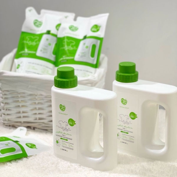 Combo 2 chai Nước giặt xả sinh học Mămmy 1000ml