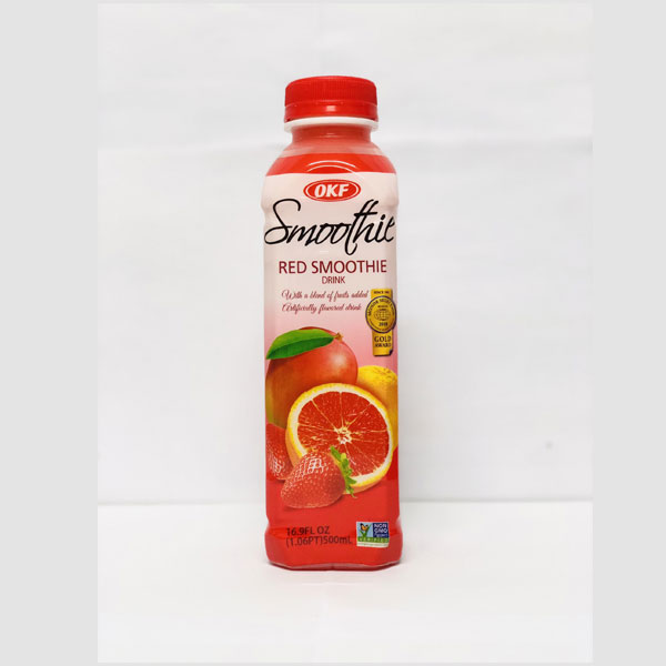 Nước sinh tố OKF smoothil trái cây hồng to 500ml