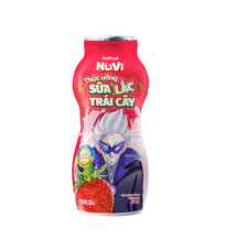 NuVi Thức Uống Hương Dâu Sữa Lắc Trái Cây Chai 80ml