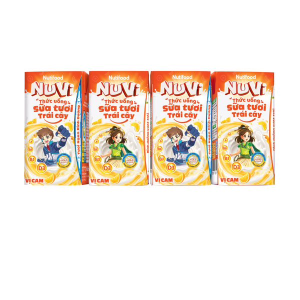 Sữa Nuvi cam 110ml