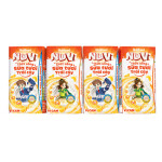 NuVi Thức Uống Sữa Tươi Trái Cây Vị Cam 110ml