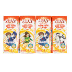 NuVi Thức Uống Sữa Tươi Trái Cây Vị Cam 180ml
