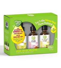 Set 3 dầu núng nính 30ml Mămmy 6m+