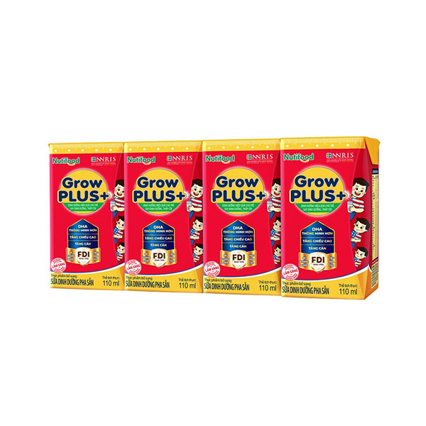Grow Plus đỏ Nutifood