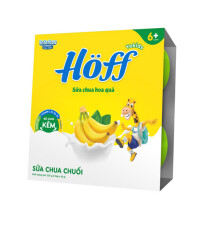 Sữa chua hoa quả Hoff vị chuối 55g