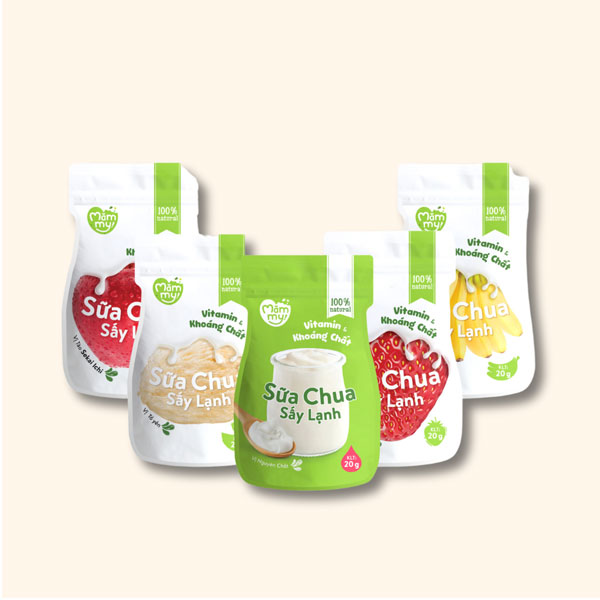 Sữa chua sấy lạnh Mămmy đủ vị