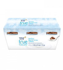 Sữa chua TH ngũ cốc cacao giòn hộp 110g