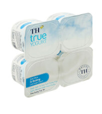 Sữa chua TH True Yogurt ít đường hộp 100g