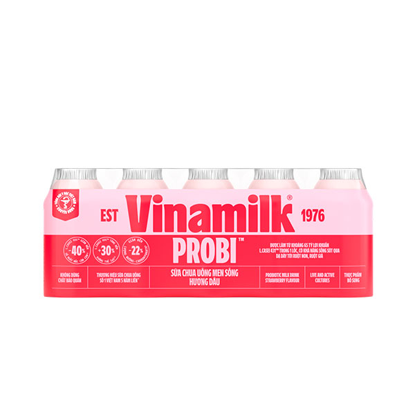 Sữa chua uống VNM Probi 65ml Dâu