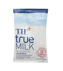 220ML TH Sữa tươi tiệt trùng TÚI CÓ ĐƯỜNG