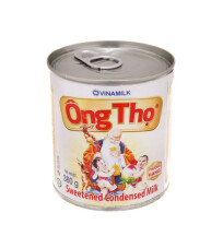 Sữa đặc có đường Ông Thọ trắng nhãn vàng lon 380g