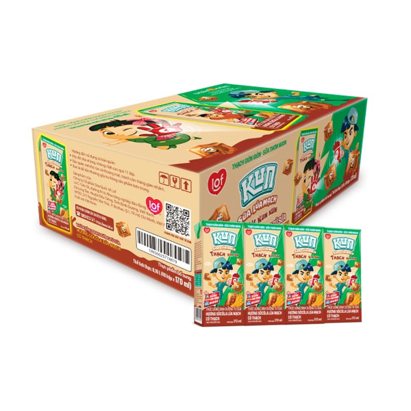 Sữa Kun thach lua mạch 110ml