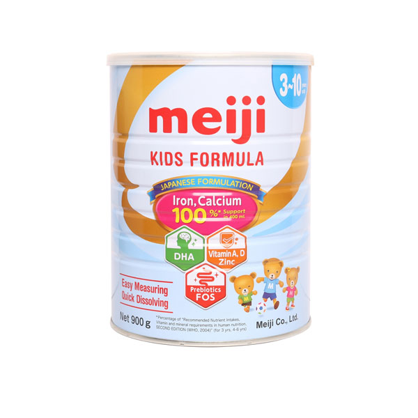 Sữa Meiji xuất khẩu 3-10 tuổi 900g