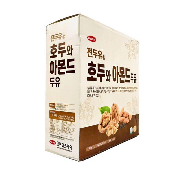 Sữa hạt óc chó hạnh nhân đậu nành vị chuối 190ml