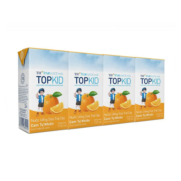 Sữa TH Topkid Cam 110ml