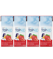 Sữa TH Topkid dâu 180ml