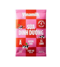 Sữa tiệt trùng VNM Dâu F220ml