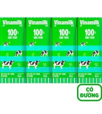 Sữa tươi 100% VNM có đường 180ml