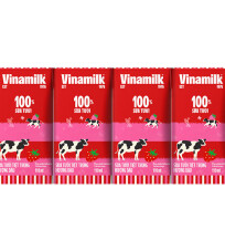 Sữa tươi 100% VNM Dâu 110ml