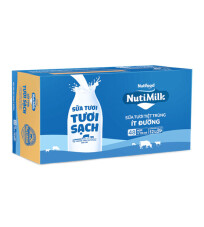 Sữa tươi NutiMilk ít đường 110ml