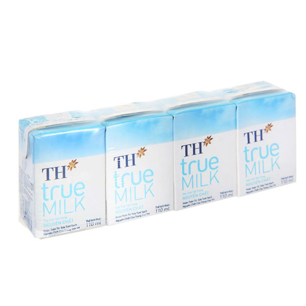 Sữa tươi TH nguyên chất 110ml