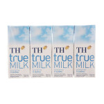 Sữa tươi tiệt trùng TH true Milk ít đường 180ml (lốc 4 hộp)