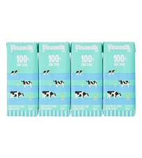 Sữa tươi Vinamilk không đường 180ml