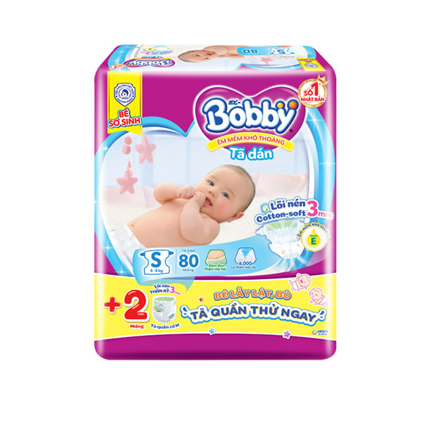 Tã dán Bobby S80