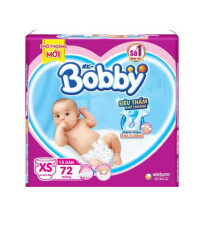 Tã dán Bobby XS72 mới