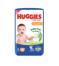 Tã Quần Huggies Skin Care cỡ L68*3